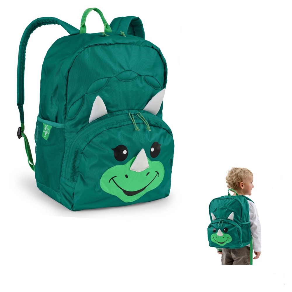 Firefly! Chip the Dinosaur Green Kids Backpack